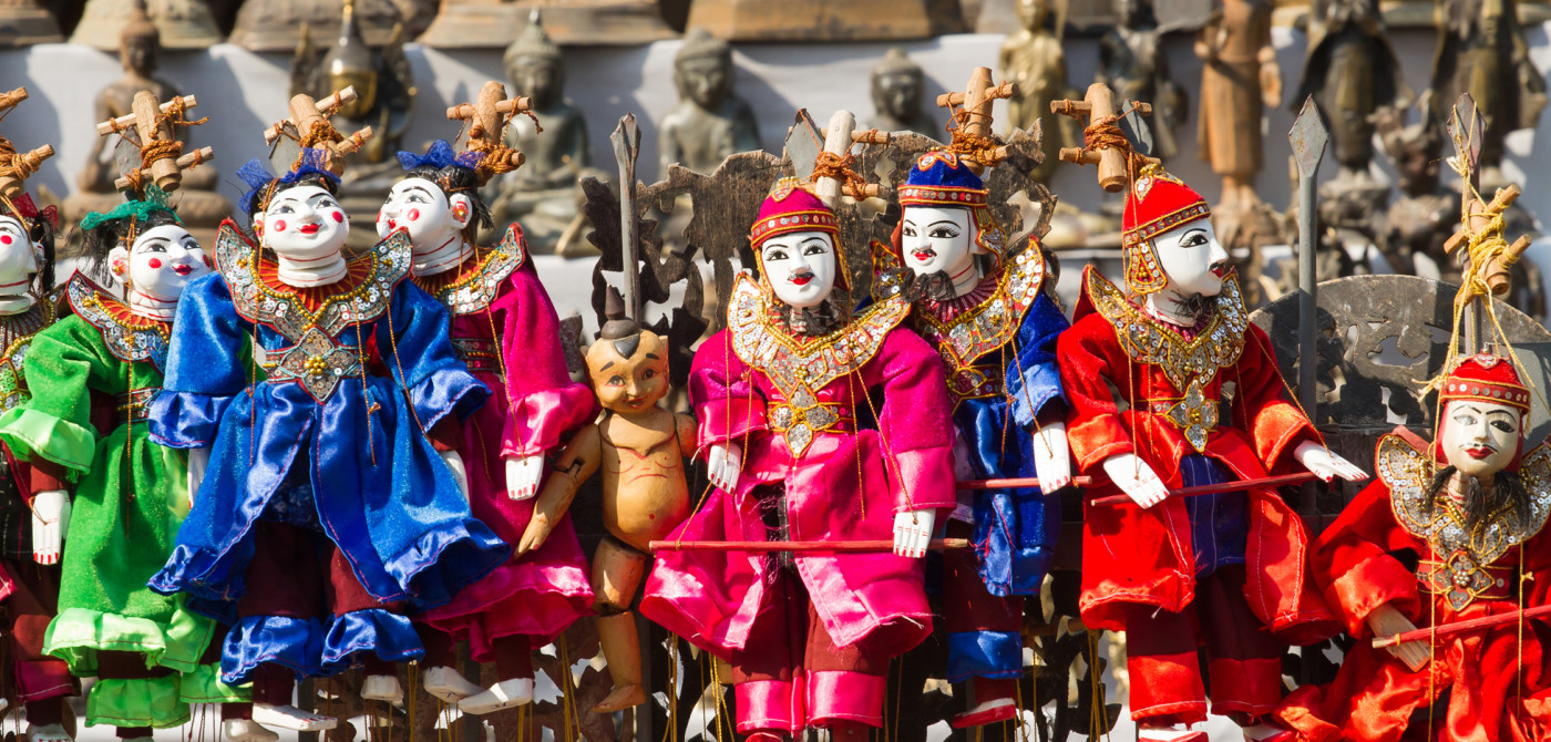 Myanmar Puppets.